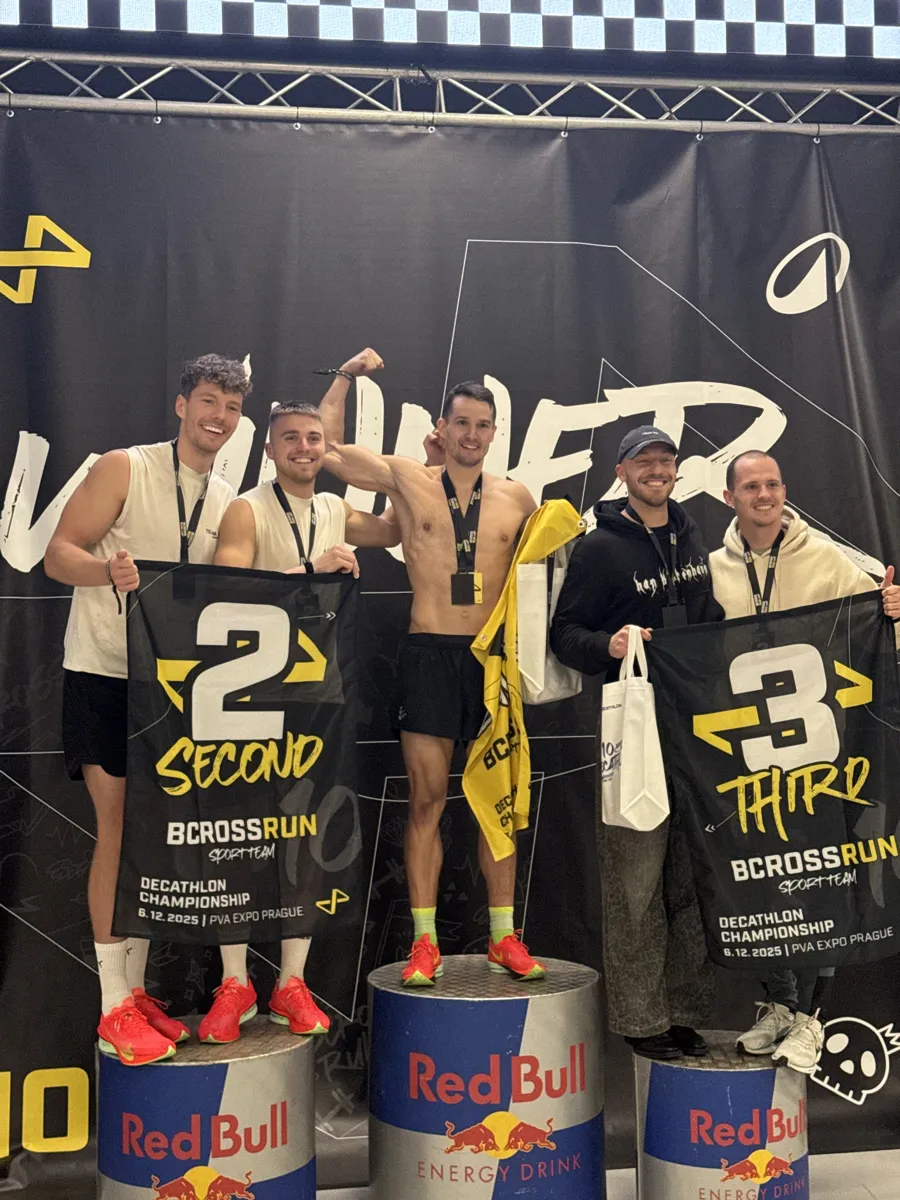 Stupně vítězů Bcross Run Decathlon Championship Praha 2025, 2. místo